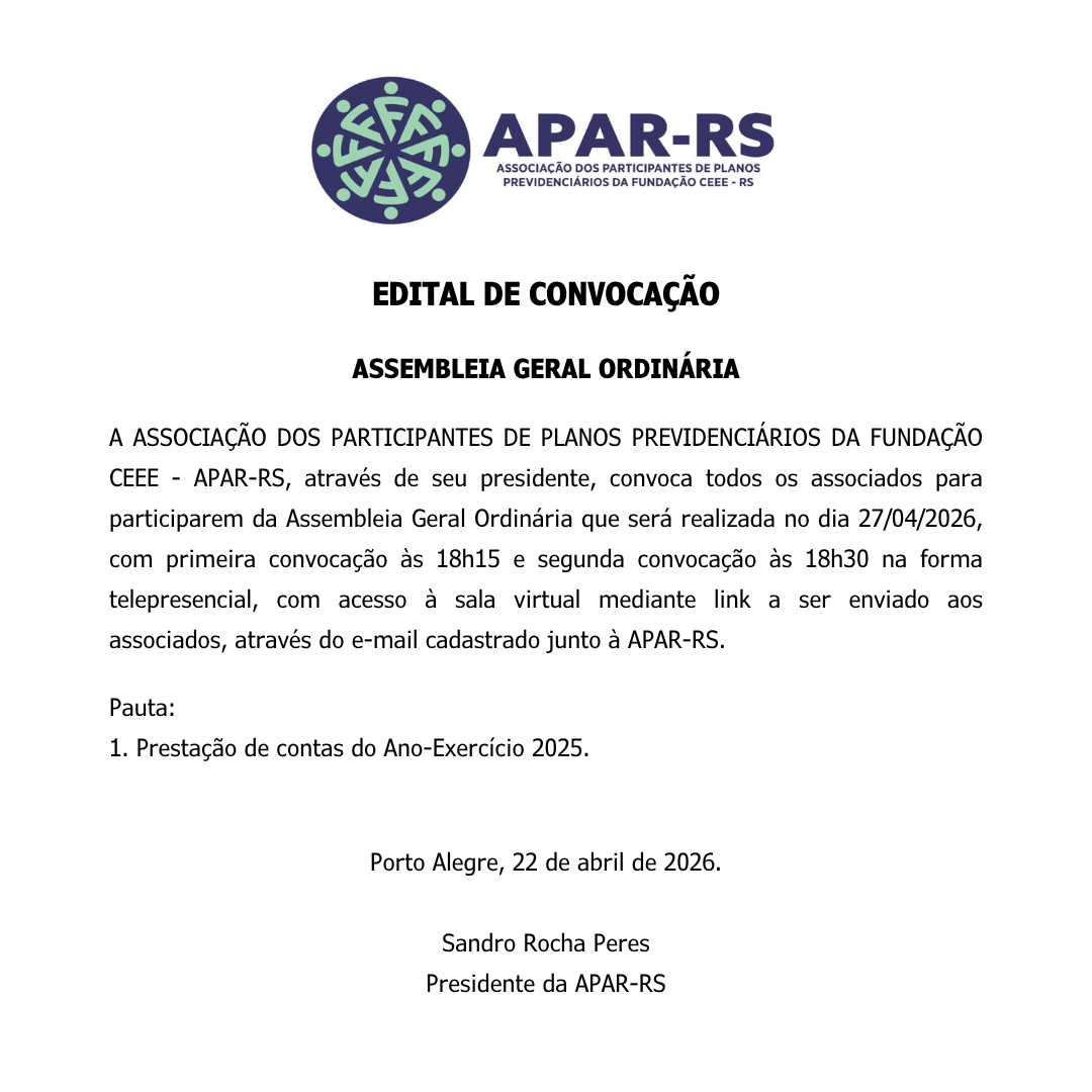 Edital – Assembleia Geral Ordinária